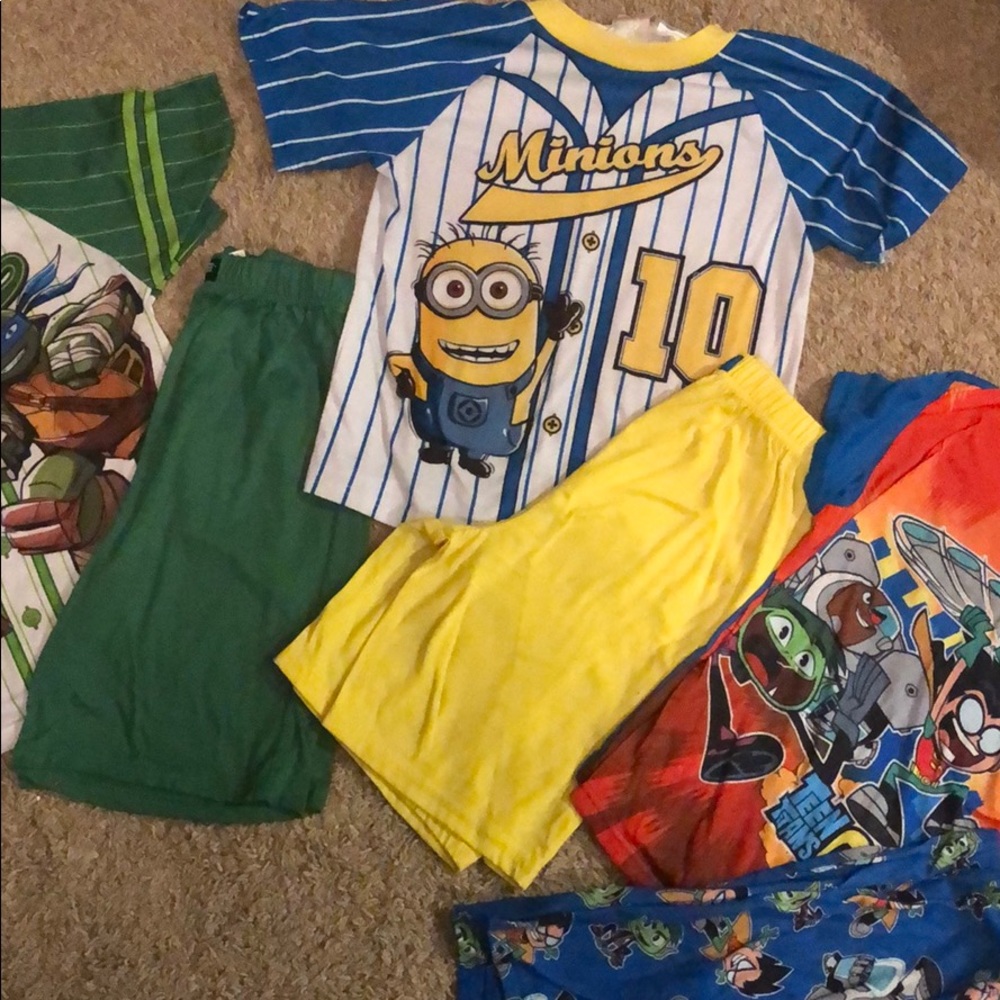 Boys size 10/12 short PJs